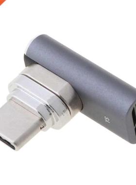 Magnetic USB C Adapter 9Pins Type C Connector 100W Fast Char