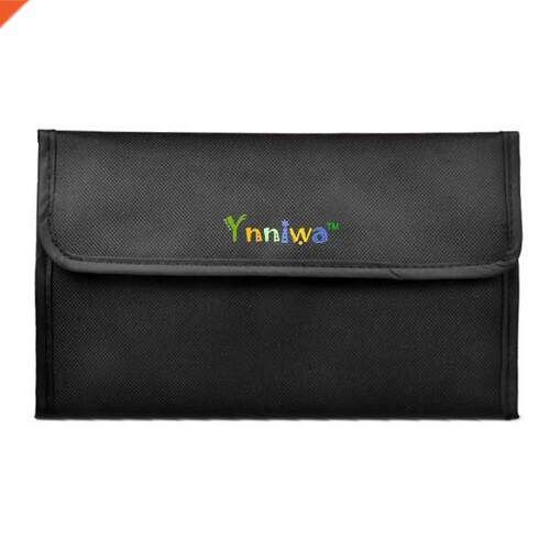 10pcs/lot Black 6 slots Case Holder Case Pouch Wallet for 25