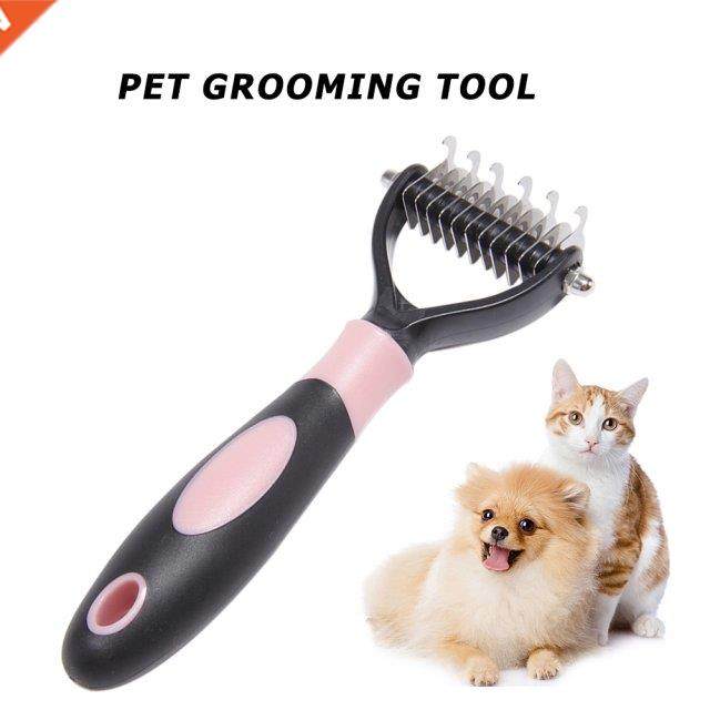 11/13 Blades Pet Fur Knot Cutter Remove Rake Grooming Sheddi