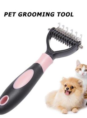 11/13 Blades Pet Fur Knot Cutter Remove Rake Grooming Sheddi