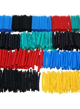 530PCs 8 Sizes 2:1 Mayitr Heat Shrink Tubing Tubes Wrap Slee
