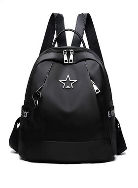 New Fashion Women Backpack Large-Capacity Black Female Shoul