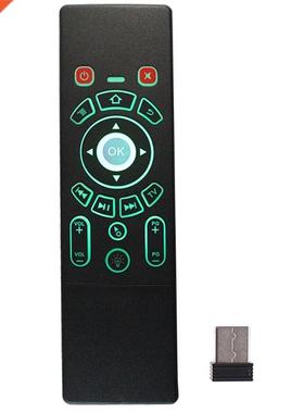 2.4G 7-Color Backlit Air Mouse Backlit Keyboard for Android