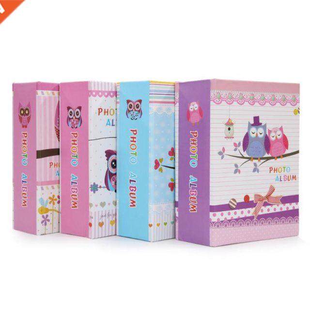 Cartoon Owl Photo Album 100 Sheets Interstitial Picture Book