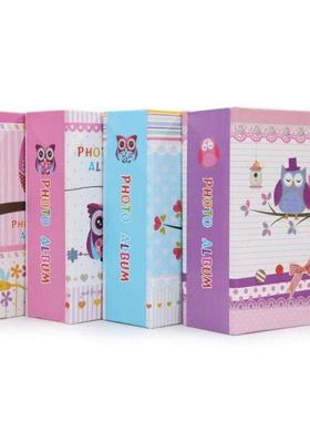 Cartoon Owl Photo Album 100 Sheets Interstitial Picture Book