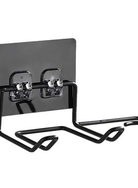 Foldable Hair Dryer Shelf Wall Mounted Hair Straightener Hol