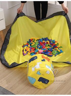 SlideAway Toy Clean-up Storage Bag Play Mat Lego Organizer