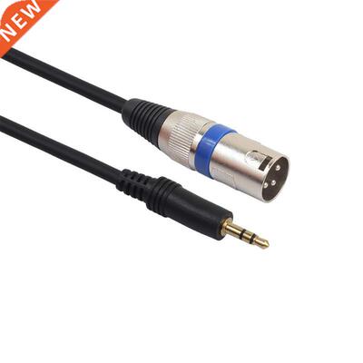 3.5mm Jake Stereo Male Plug Connector Cable to Microphon
