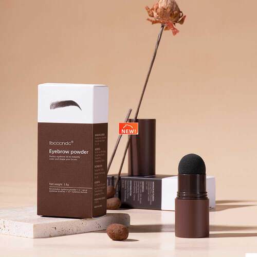 New Eyebrow Stamp Shaping Makeup Waproof Brow Powder Natrual
