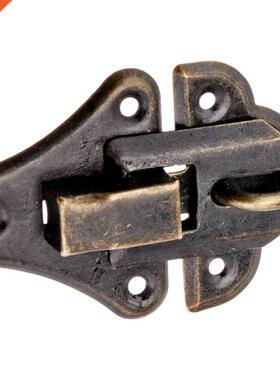 5 Pcs Hardware Jewelry Wood Box Case Latch Hasp Sets Bronze