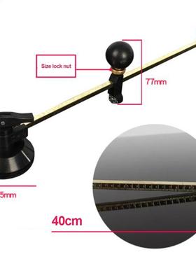 40-100cm Glass Cutter 6 Wheel Compasses Circular Cutting wit