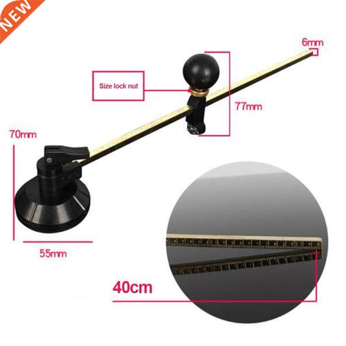 40-100cm Glass Cutter 6 Wheel Compasses Circular Cutting wit