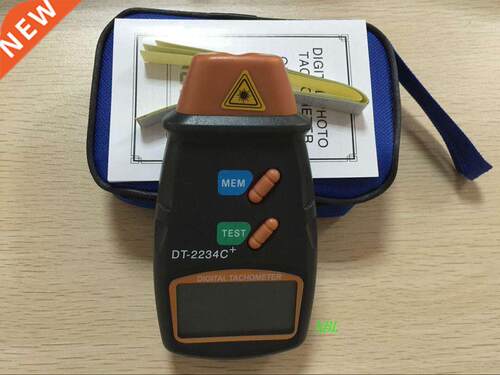 LCD Digital Photo Tachometer RPM Meter 2.5 to 999.9 RPM Nonc