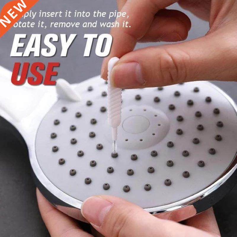 10pcs Shower Head Cleaning Brush Washing Anti-clogging Small