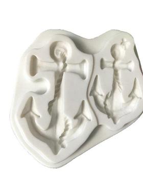 Anchors Shape Silicone Molds for Pirate Party Pudding Impres