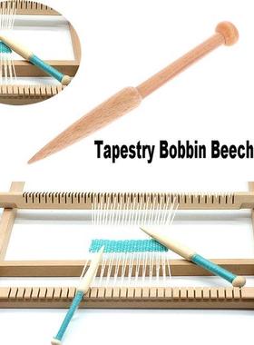 1PC DIY Weving Tool Wood Woven Sweter Scrf Tpestry Bobbi