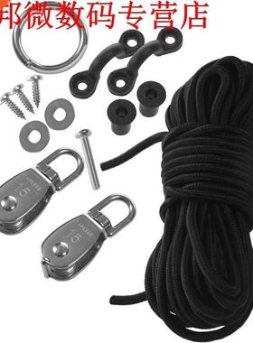 19Pcs Kayak Accessories Kit Rod Holder Mount Paddle Clips 10