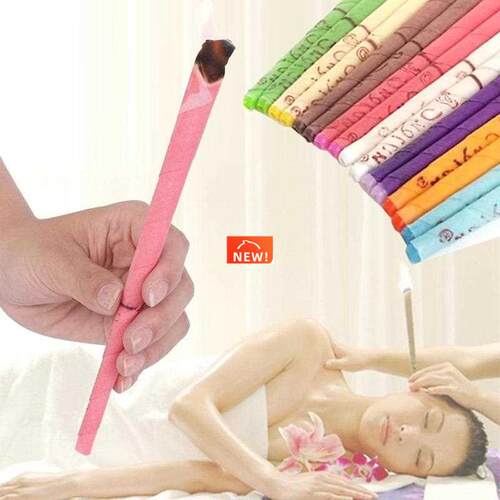 10PCS Ear Cleaning Candle Natural Candling Earwax Removal
