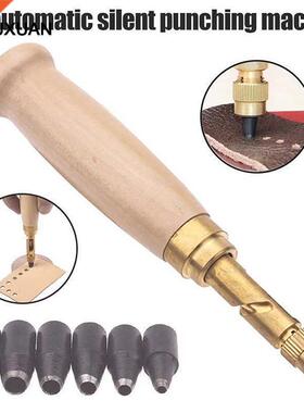 6Pcs Belt Punch Replaceable Multi-Head Belt Screw Hole Punch