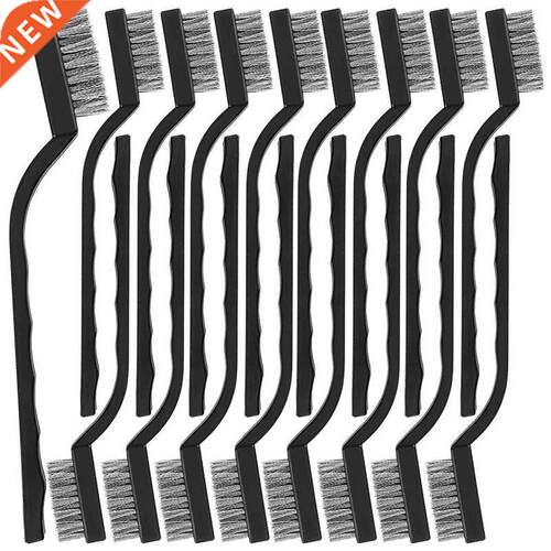 36PCS Wire Brush, Mini Wire Brush Set and Curved Handle Maso