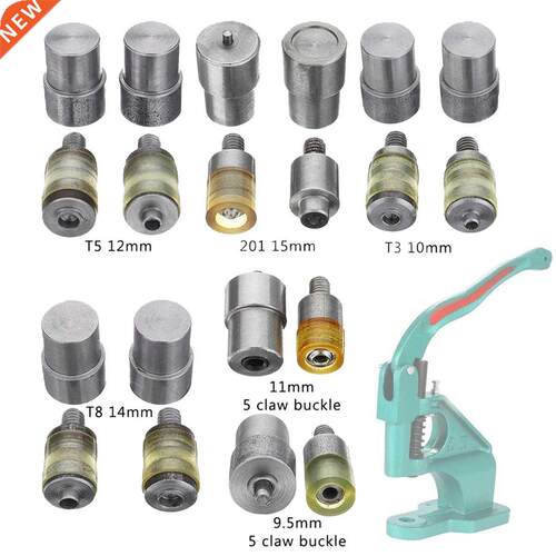 9.5-15mm Manual Claw Brace Clasp Snap Mold Press Machine But