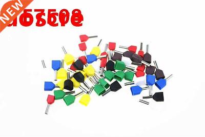 100PCS TE7508 Double wire tube type pre insulated end head L