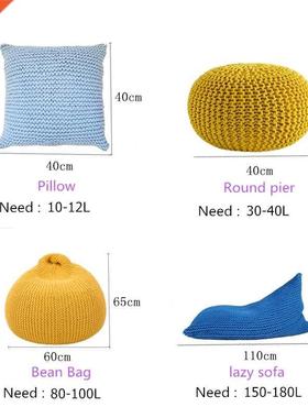 4-6mm 10L/20L White Foam Balls Bag Baby Filler Bed Sleeping