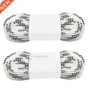 Ice Hockey Shoelaces Pair Waxed Professional Laces Skate