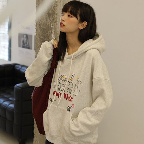 2021 fall/winter new hat and fleece hoodie