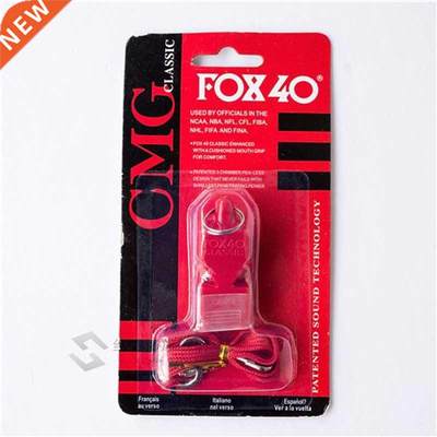 , FOX40 Whistle Plastic Whistle Professional Soccer Referee