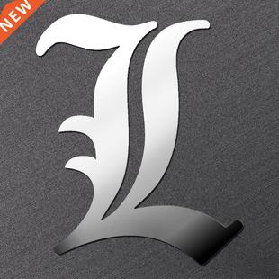 Death Note Anime Sticker DIY 3D Metal Decals Stickers for M