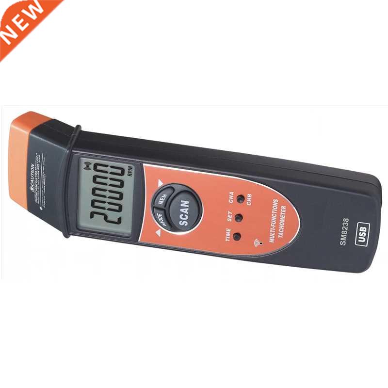 Multi-purpose Tachometer 2.5-99999RPM Handheld Digital LCD S