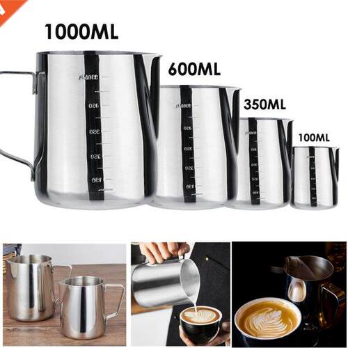 Thickened Stainless Steel Milk frothing Jug Espresso Coffee