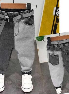 Autumn Spring Baby Boys Jeans Pants Kids Clothes Cotton Casu