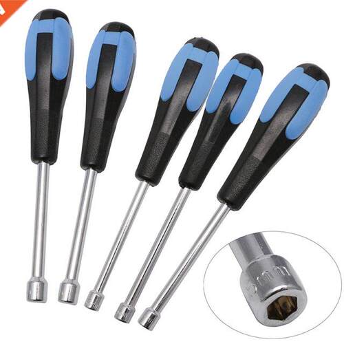Steel Socket Wrenches Hex Nut Repair Handle Tool 5mm 5.5mm 6
