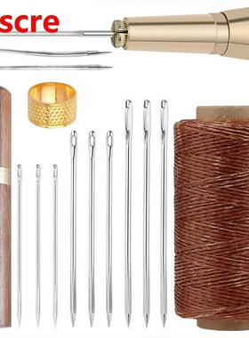 Leather Hand Sewing Set Sewing Needle Awl Leather Craft Too