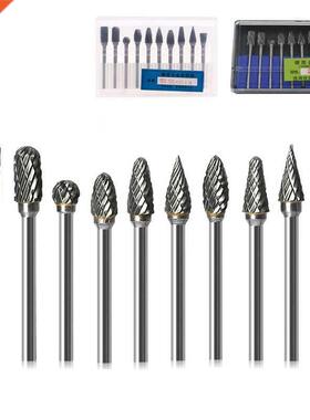 3x6mm Tungsten Carbide Drill Bit Rotary File Burrs Milling C