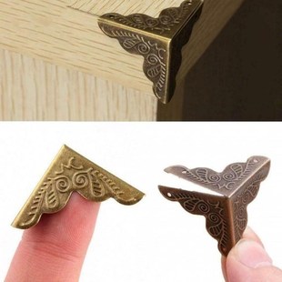 10Pcs Home Classical Printe Iron Sheet Protector Table Corne