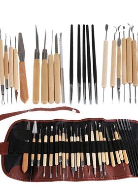 28Pcs Arts Crafts Clay Sculpting Tools Set Modeling Carving
