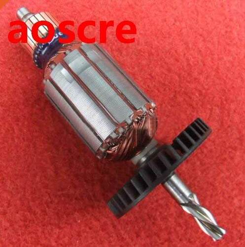 AC 220V Impact Drill 4 Teeth Shaft Motor Rotor for Bosch GBM