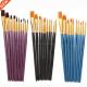 Quality Brush Wood Hair Nylon High 10Pcs Set Paint Artist