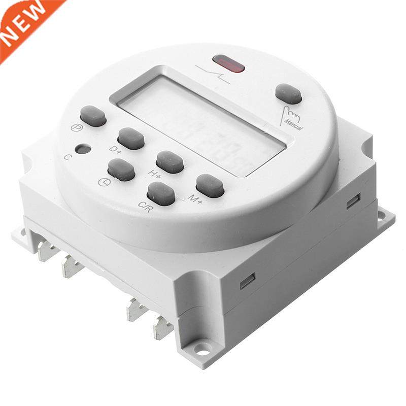 New LCD Digital Control Power Programmable Timer DC 12V 16A