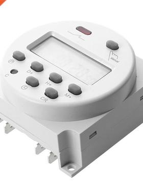 New LCD Digital Control Power Programmable Timer DC 12V 16A