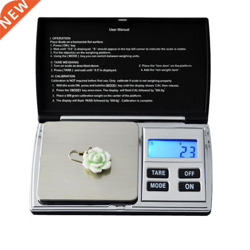 Accurate Electronic Jewelry Scale 1000g 0.1g Mini LCD Digita