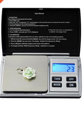 Accurate Electronic Jewelry Scale 1000g 0.1g Mini LCD Digita