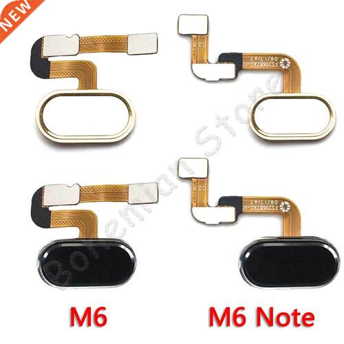 Back Home Button print Flex Cable Meizu M6 Note Home Back B