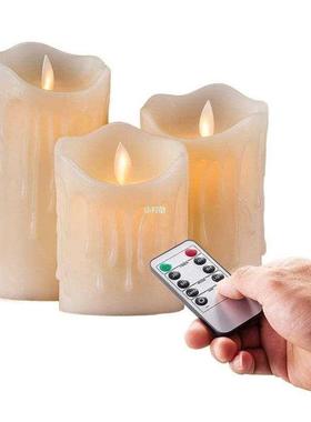 Flameless Candles LED Candles Tear Wave Shaped Candles LED C