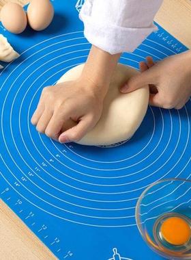 Slcone Mat 50*40cm Non-Stck Pastry Bakng Mat Flour Fonda