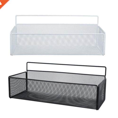 Metal Wire Bathroom Storage Organizer Basket Bins Wall Mount