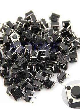 100pcs 6x6x5mm 4pin Tactile Push Button Switch Momentary Tac